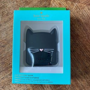 Kate Spade Cat Battery Bank. Brand New